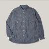 1ST PAT-RN SLUB CHAMBRAY 1982 SHIRT - LIGHT BLUE 2 1ST PAT-RN SLUB CHAMBRAY 1982 SHIRT - LIGHT BLUE -BARBOUR Shop 1STPAT10 1024x1024@2x
