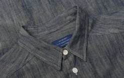 1ST PAT-RN SLUB CHAMBRAY 1982 SHIRT - LIGHT BLUE -BARBOUR Shop 1STPATRN OCT22 61 1024x1024@2x