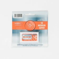 MERKUR PLATINUM DOUBLE EDGE BLADE - 10 PACK