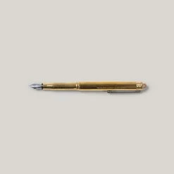 TRAVELLER'S COMPANY BRASS FOUNTAIN PEN 9 TRAVELLER'S COMPANY BRASS FOUNTAIN PEN -BARBOUR Shop ACC Dec21st 0190 1024x1024@2x