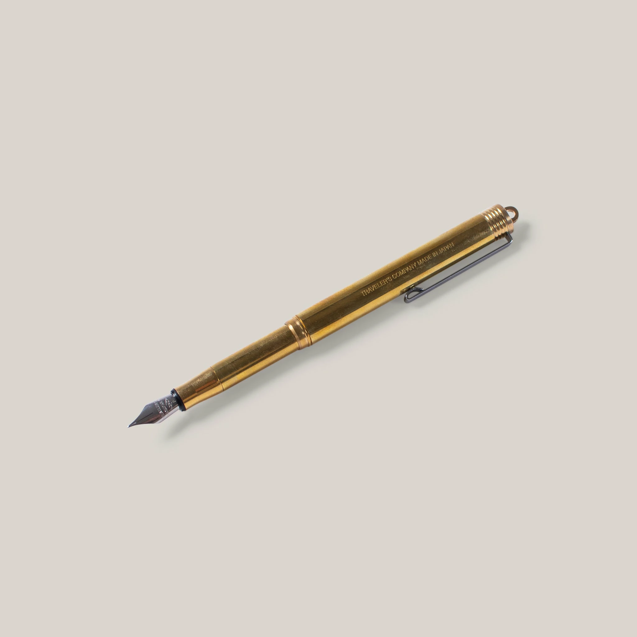 TRAVELLER'S COMPANY BRASS FOUNTAIN PEN 3 TRAVELLER'S COMPANY BRASS FOUNTAIN PEN
