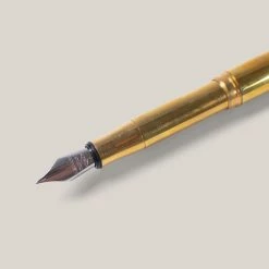 TRAVELLER'S COMPANY BRASS FOUNTAIN PEN 11 TRAVELLER'S COMPANY BRASS FOUNTAIN PEN -BARBOUR Shop ACC Dec21st 0238 1024x1024@2x