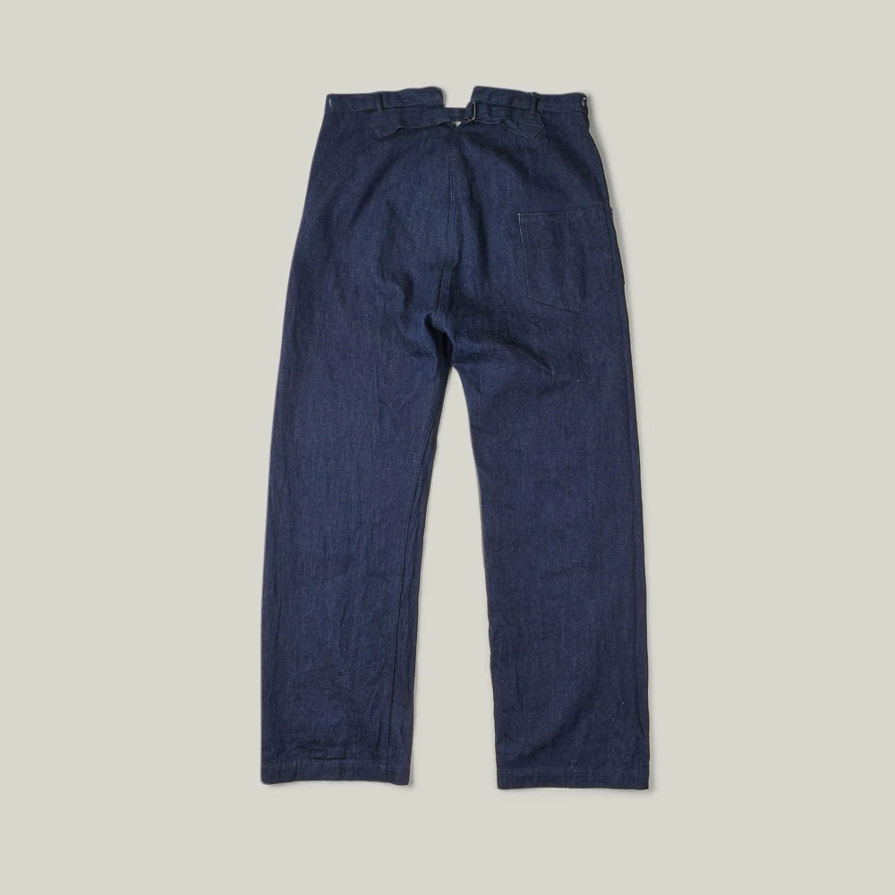 USED WAREHOUSE & CO. USN DENIM UTILITY PANTS - INDIGO 4 USED WAREHOUSE & CO. USN DENIM UTILITY PANTS - INDIGO - Image 2
