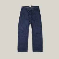 BARBOUR Shop 7 USED WAREHOUSE & CO. USN DENIM UTILITY PANTS - INDIGO