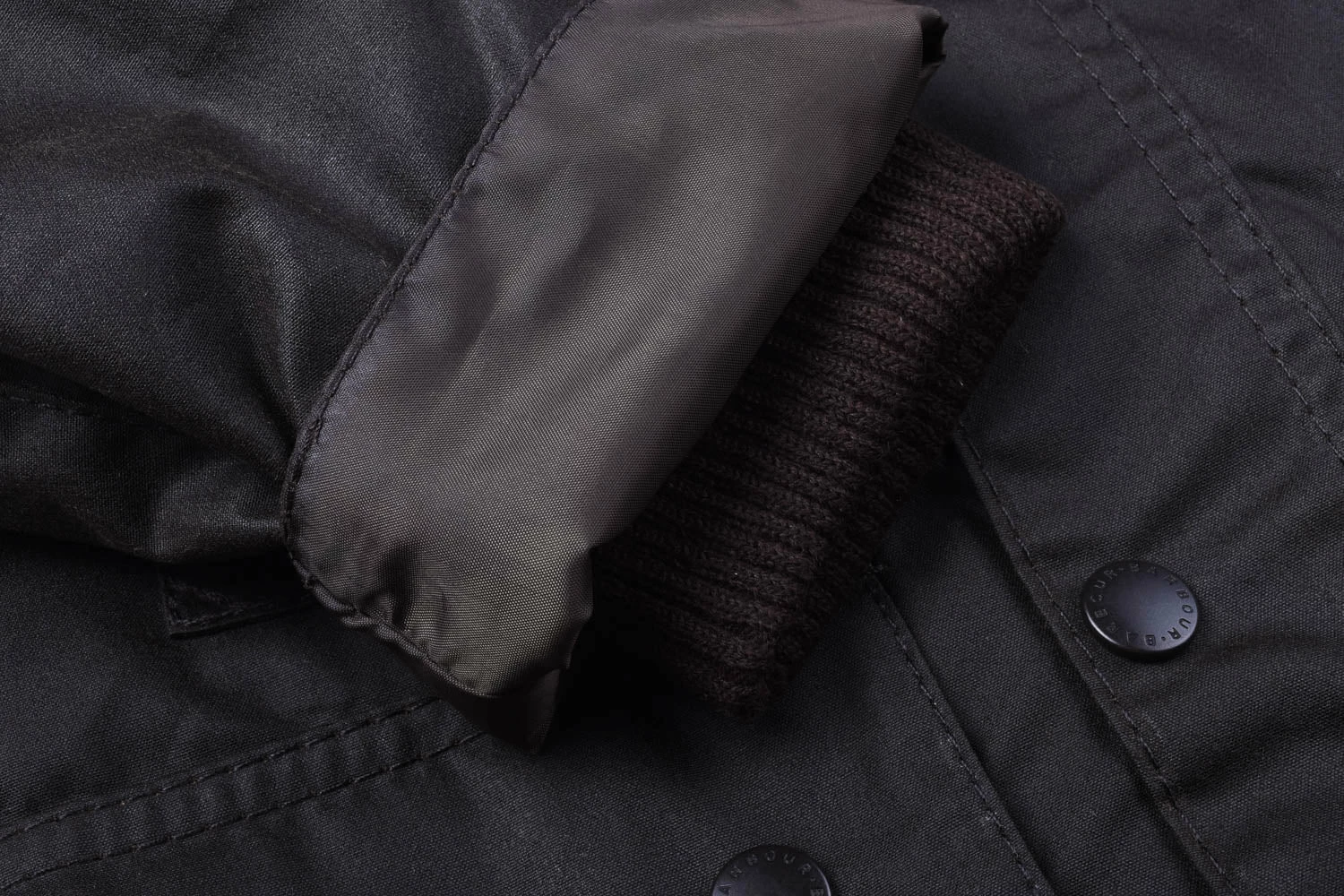 BARBOUR BOYS BEAUFORT - OLIVE 6 BARBOUR BOYS BEAUFORT - OLIVE - Image 4