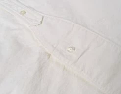NIGEL CABOURN MAINLINE BRITISH OFFICERS SHIRT - WHITE -BARBOUR Shop BBJ CabournAcc March092022 230 1024x1024@2x