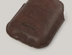 BARBOUR WAX HIP FLASK - DARK BROWN -BARBOUR Shop Barbour Acc 16 1024x1024@2x