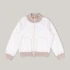 OLD HANDS TRACK JACKET - WHITE NEP