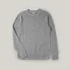 BUZZ RICKSON WAFFLE KNIT THERMAL - HEATHER GREY -BARBOUR Shop HWDog March032022 5 1024x1024@2x