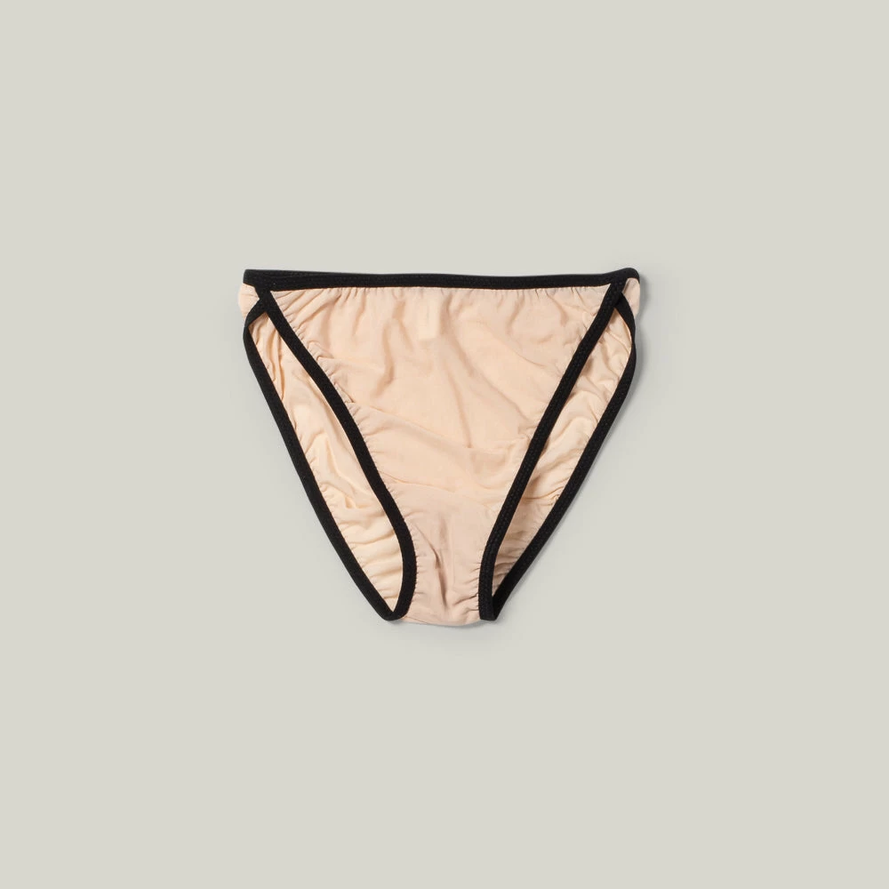 KYE INTIMATES MIES BRIEF - BLACK + ECRU 3 KYE INTIMATES MIES BRIEF - BLACK + ECRU