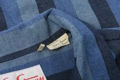 LEVI'S VINTAGE CLOTHING SPORTSWEAR SHIRT - TONAL BLUES PATTERN 10 LEVI'S VINTAGE CLOTHING SPORTSWEAR SHIRT - TONAL BLUES PATTERN -BARBOUR Shop LWC LVC details Sept 2022 40 1024x1024@2x