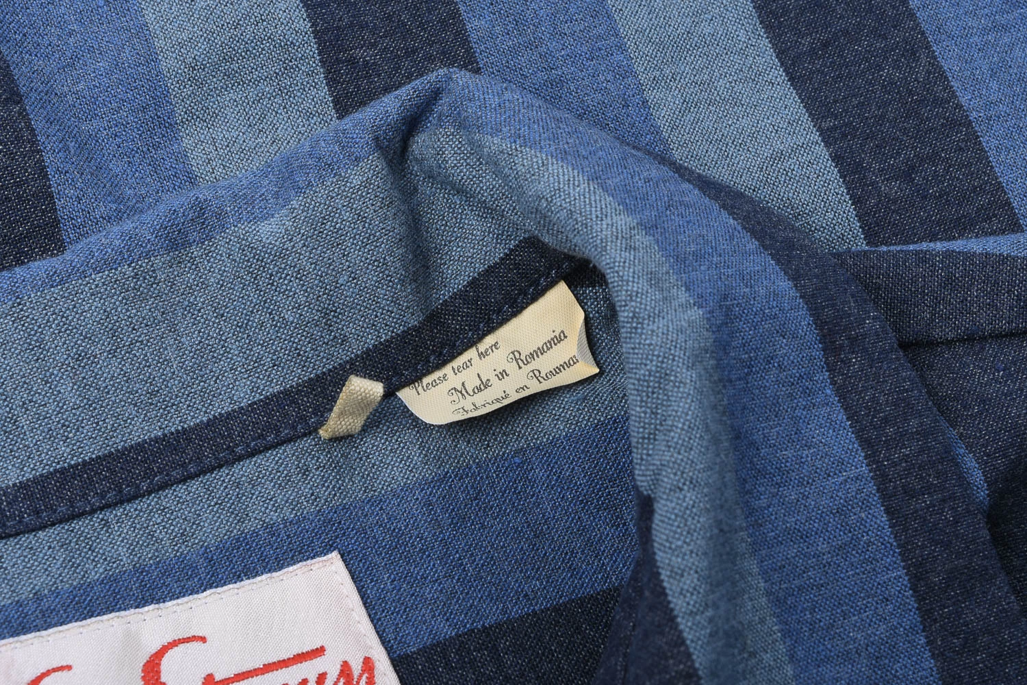 LEVI'S VINTAGE CLOTHING SPORTSWEAR SHIRT - TONAL BLUES PATTERN 5 LEVI'S VINTAGE CLOTHING SPORTSWEAR SHIRT - TONAL BLUES PATTERN - Image 3