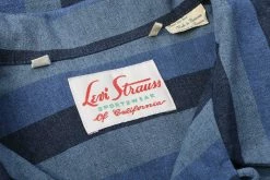 LEVI'S VINTAGE CLOTHING SPORTSWEAR SHIRT - TONAL BLUES PATTERN 11 LEVI'S VINTAGE CLOTHING SPORTSWEAR SHIRT - TONAL BLUES PATTERN -BARBOUR Shop LWC LVC details Sept 2022 41 1024x1024@2x