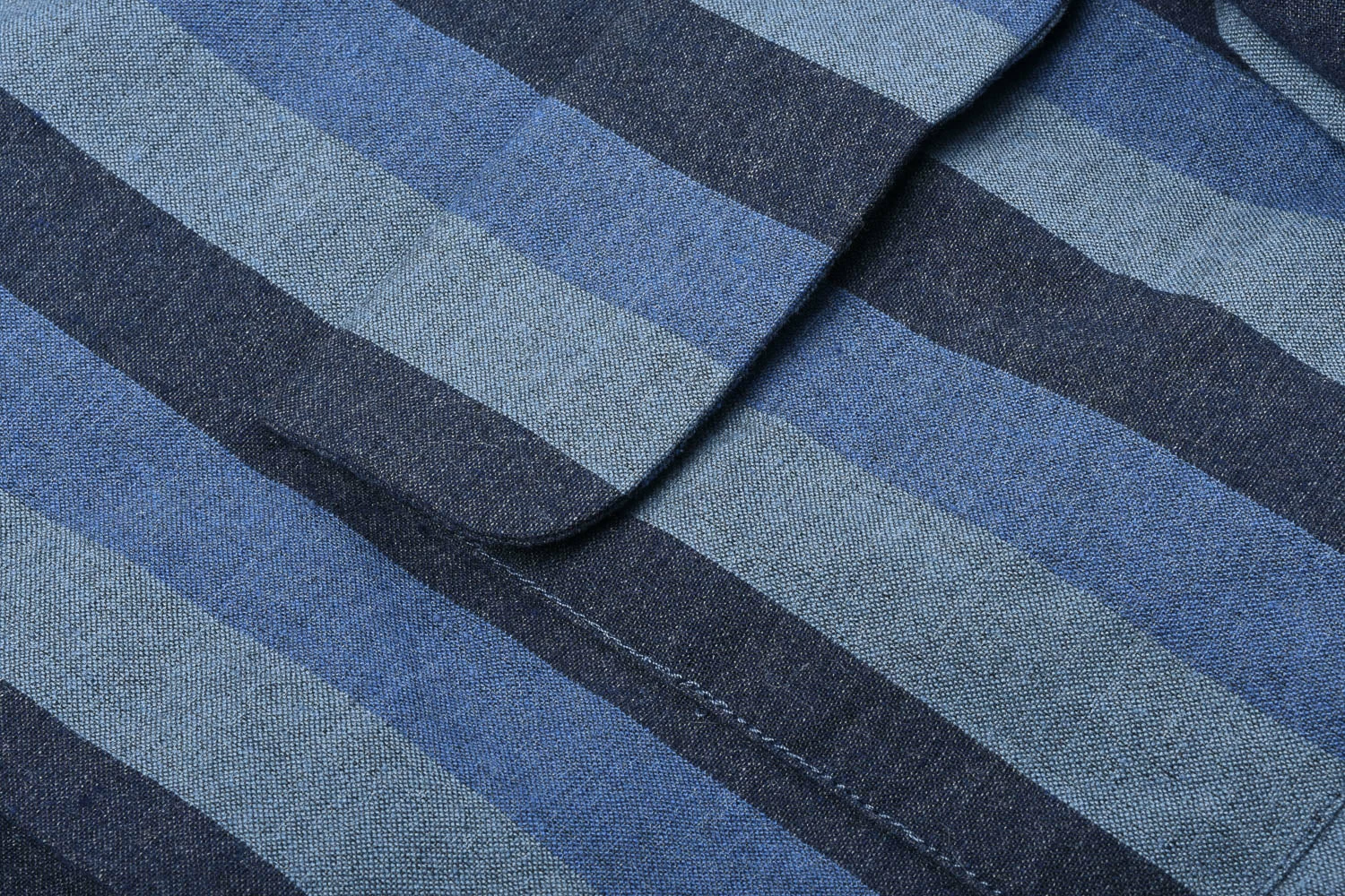 LEVI'S VINTAGE CLOTHING SPORTSWEAR SHIRT - TONAL BLUES PATTERN 8 LEVI'S VINTAGE CLOTHING SPORTSWEAR SHIRT - TONAL BLUES PATTERN - Image 6