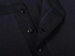 MERZ B SCHWANEN 204 RELAXED HENLEY SHIRT - NIGHT BLUE -BARBOUR Shop MBS SEPT182020 28 1024x1024@2x
