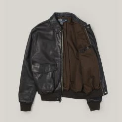 USED RALPH LAUREN A-2 FLIGHT JACKET - BROWN 10 USED RALPH LAUREN A-2 FLIGHT JACKET - BROWN -BARBOUR Shop PPHHU VJuly012022 2 1024x1024@2x