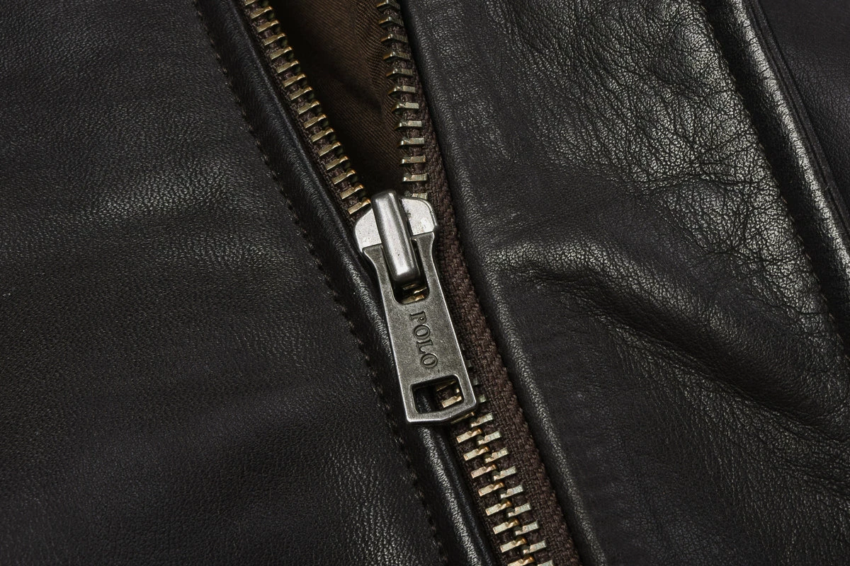 USED RALPH LAUREN A-2 FLIGHT JACKET - BROWN 8 USED RALPH LAUREN A-2 FLIGHT JACKET - BROWN - Image 6