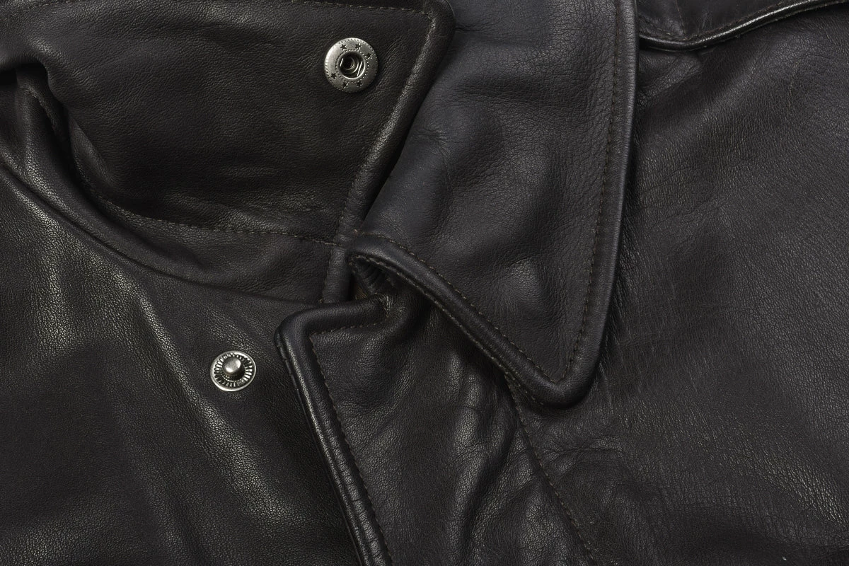 USED RALPH LAUREN A-2 FLIGHT JACKET - BROWN 7 USED RALPH LAUREN A-2 FLIGHT JACKET - BROWN - Image 5