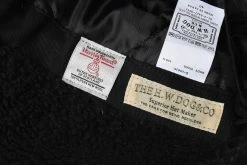 USED H.W. DOG & CO. FLIGHT CAP - BLACK/ GREY -BARBOUR Shop PPHHUsed Vintage 5 2d4a619d e510 4b3f 9a97 d32973ab32d4 1024x1024@2x