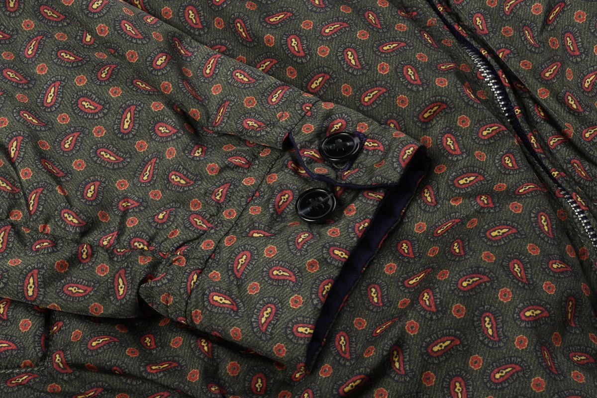 USED BEAMS + SPORTS JACKET - NAVY/ PAISLEY 8 USED BEAMS + SPORTS JACKET - NAVY/ PAISLEY - Image 6
