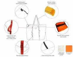 EPPERSON MOUNTAINEERING LARGE PACKABLE TOTE - TASLAN BROWN -BARBOUR Shop Packable Tote Callout 1024x1024@2x