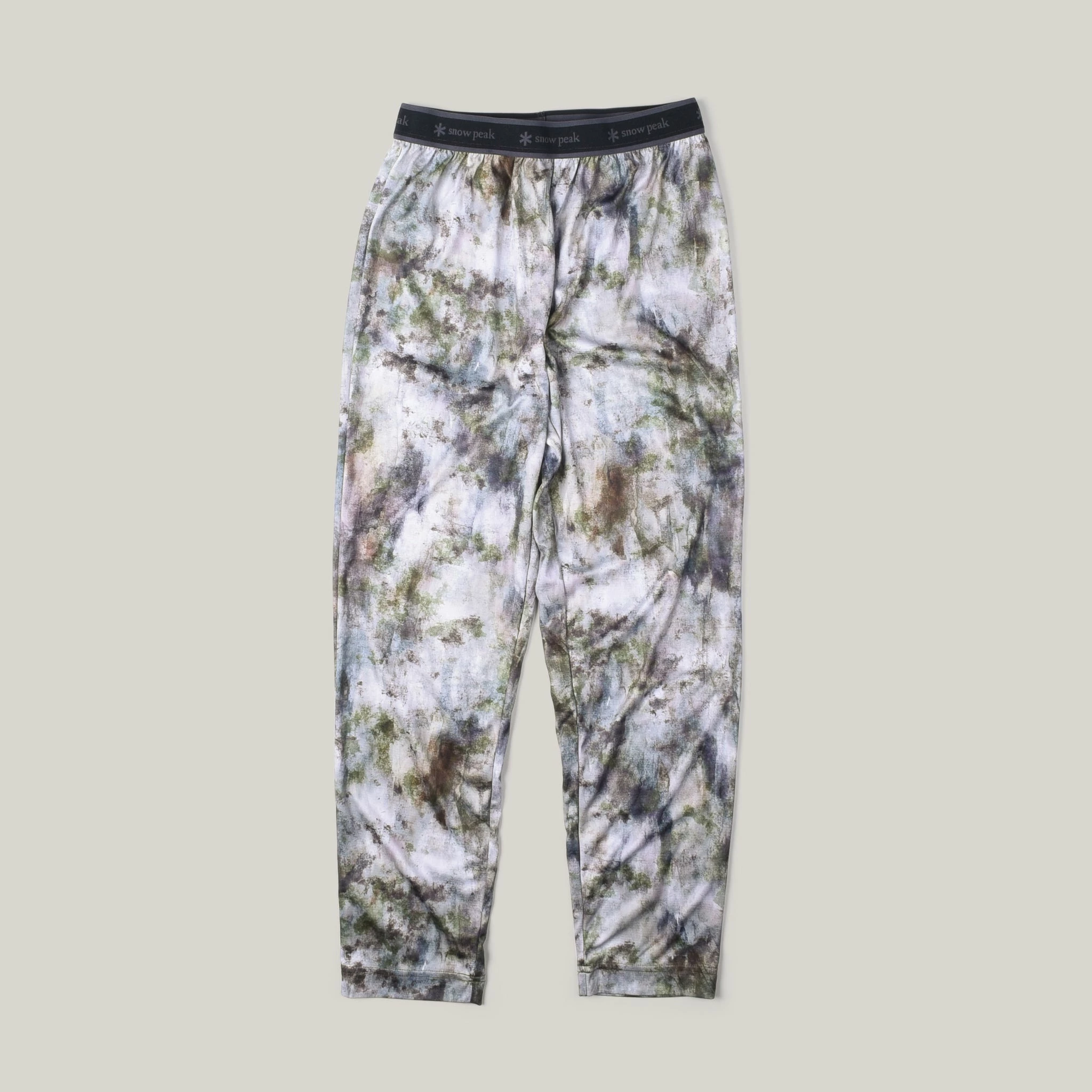 SNOW PEAK PRINTED INSECT SHEILD LEGGINGS - GREEN 3 SNOW PEAK PRINTED INSECT SHEILD LEGGINGS - GREEN