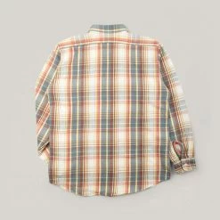 STEVENSON OVERALL CO. DOMINATOR SHIRT - BLUE PLAID -BARBOUR Shop StevensonOverallCo.AW22 17 1024x1024@2x