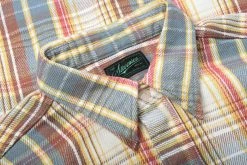 STEVENSON OVERALL CO. DOMINATOR SHIRT - BLUE PLAID -BARBOUR Shop StevensonOverallCo.AW22 43 1024x1024@2x