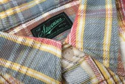 STEVENSON OVERALL CO. DOMINATOR SHIRT - BLUE PLAID -BARBOUR Shop StevensonOverallCo.AW22 44 1024x1024@2x