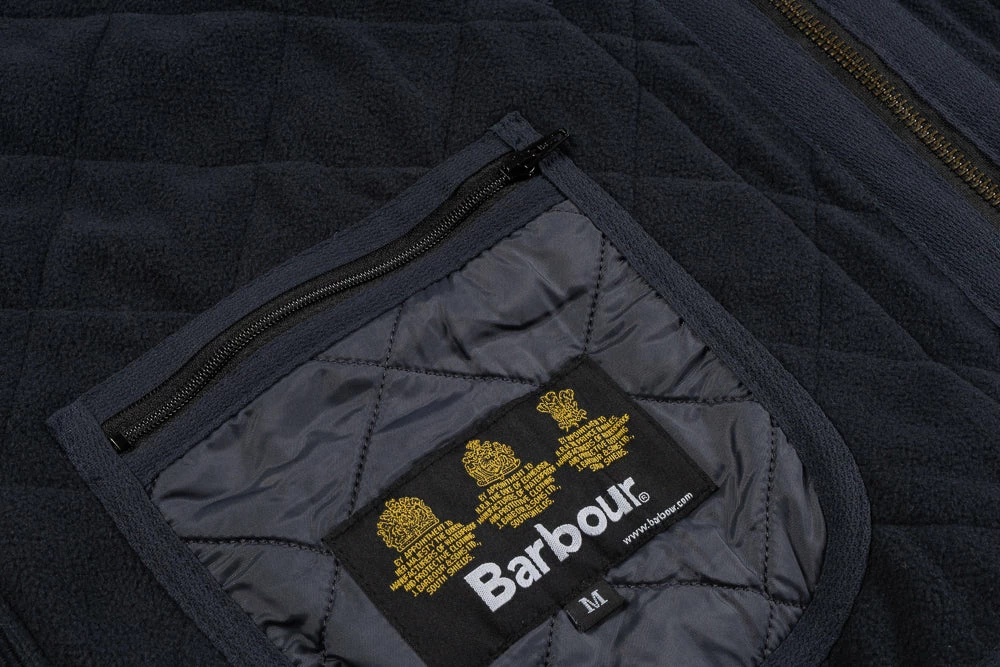 BARBOUR POLARQUILT LINER - NAVY 8 BARBOUR POLARQUILT LINER - NAVY - Image 6