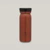 SNOW PEAK STAINLESS VACUUM BOTTLE MILK 500 - RED CLAY -BARBOUR Shop TW 501 RC switch1 1024x1024@2x
