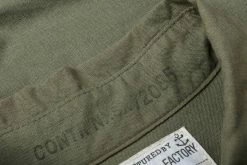 USED THE REAL McCOY'S N-3 UTILITY SHIRT - GREEN -BARBOUR Shop U VDetails Sept20 2022 102 1024x1024@2x