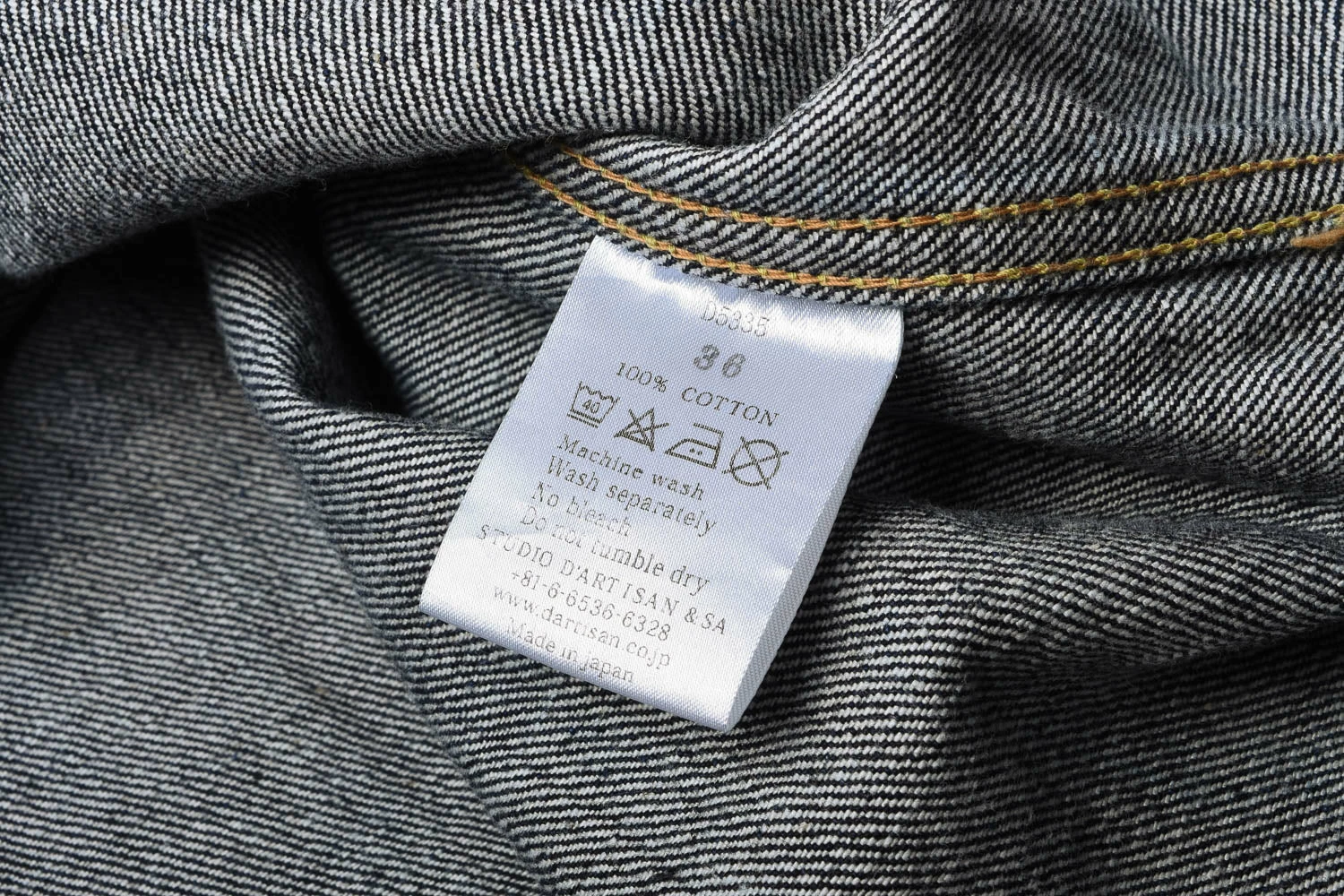 USED MONITALY COVERALL - CHAMBRAY 5 USED MONITALY COVERALL - CHAMBRAY - Image 3