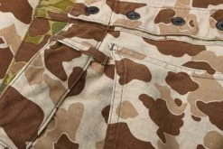 USED BUZZ RICKSON USMC M-1942 CAMOUFLAGE UTILITY PANTS - FROGSKIN -BARBOUR Shop U VDetails Sept20 2022 37 1024x1024@2x