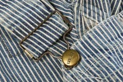 USED SEARS HERCULES UNION MADE CARPENTER STRIPED OVERALLS -BARBOUR Shop U VDetails may122021 27 1024x1024@2x