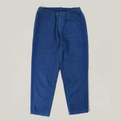 USED BLUE BLUE JAPAN SASHIKO MARCHING PANTS - INDIGO
