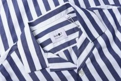 USED NN07 MIYAGI SHORT SLEEVED SHIRT SHIRT - BLUE STRIPE -BARBOUR Shop U V FEB242022 68 1024x1024@2x
