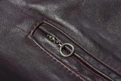 USED VINTAGE LEATHER JACKET - BURGUNDY 12 USED VINTAGE LEATHER JACKET - BURGUNDY -BARBOUR Shop U V May212021 56 1024x1024@2x