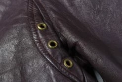 USED VINTAGE LEATHER JACKET - BURGUNDY 13 USED VINTAGE LEATHER JACKET - BURGUNDY -BARBOUR Shop U V May212021 57 1024x1024@2x