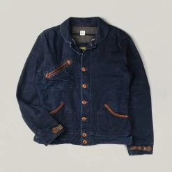 USED MISTER FREEDOM DROVER BLOUSE - NOS DENIM
