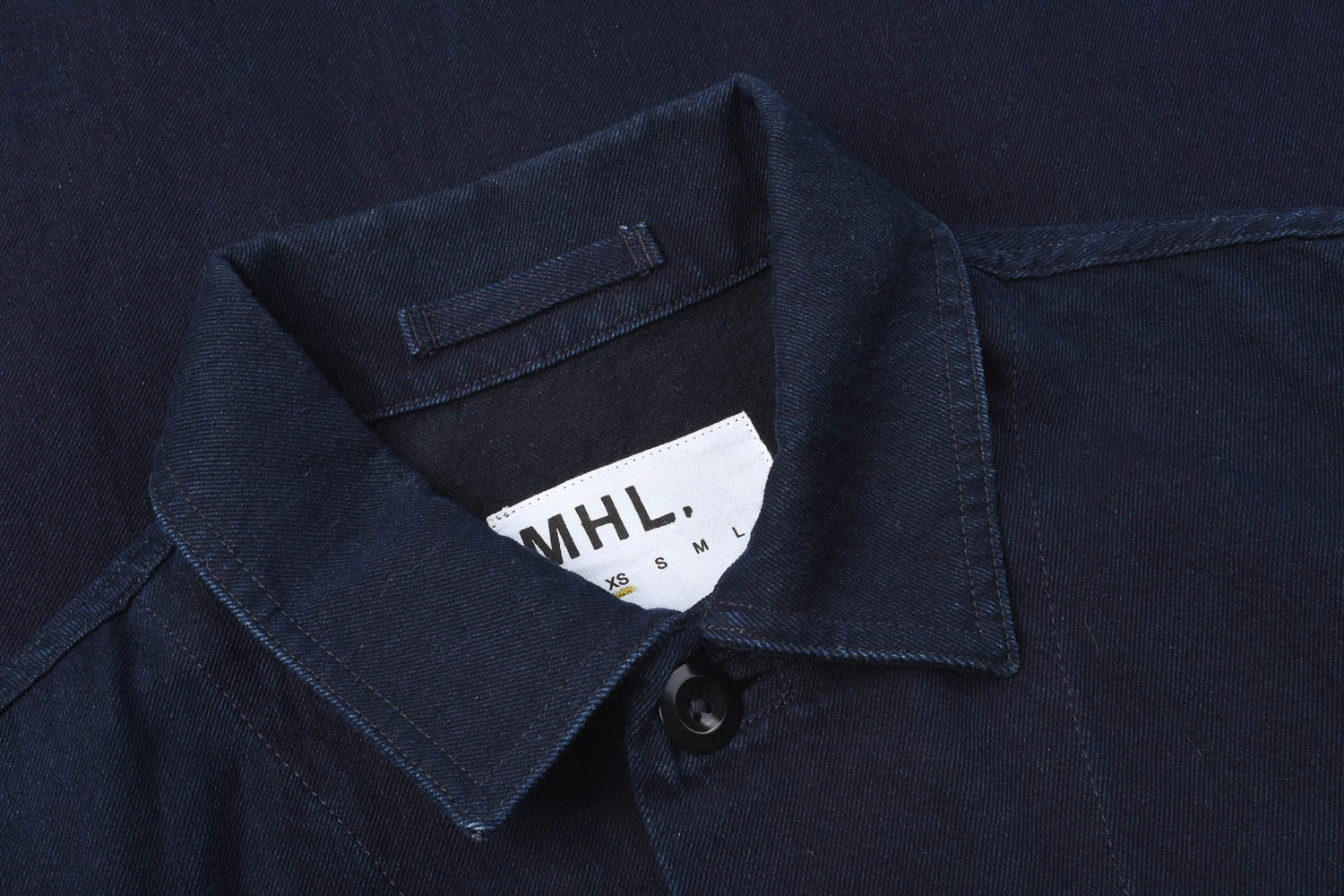 USED M.H.L. CHORE SHIRT - INDIGO 5 USED M.H.L. CHORE SHIRT - INDIGO - Image 3