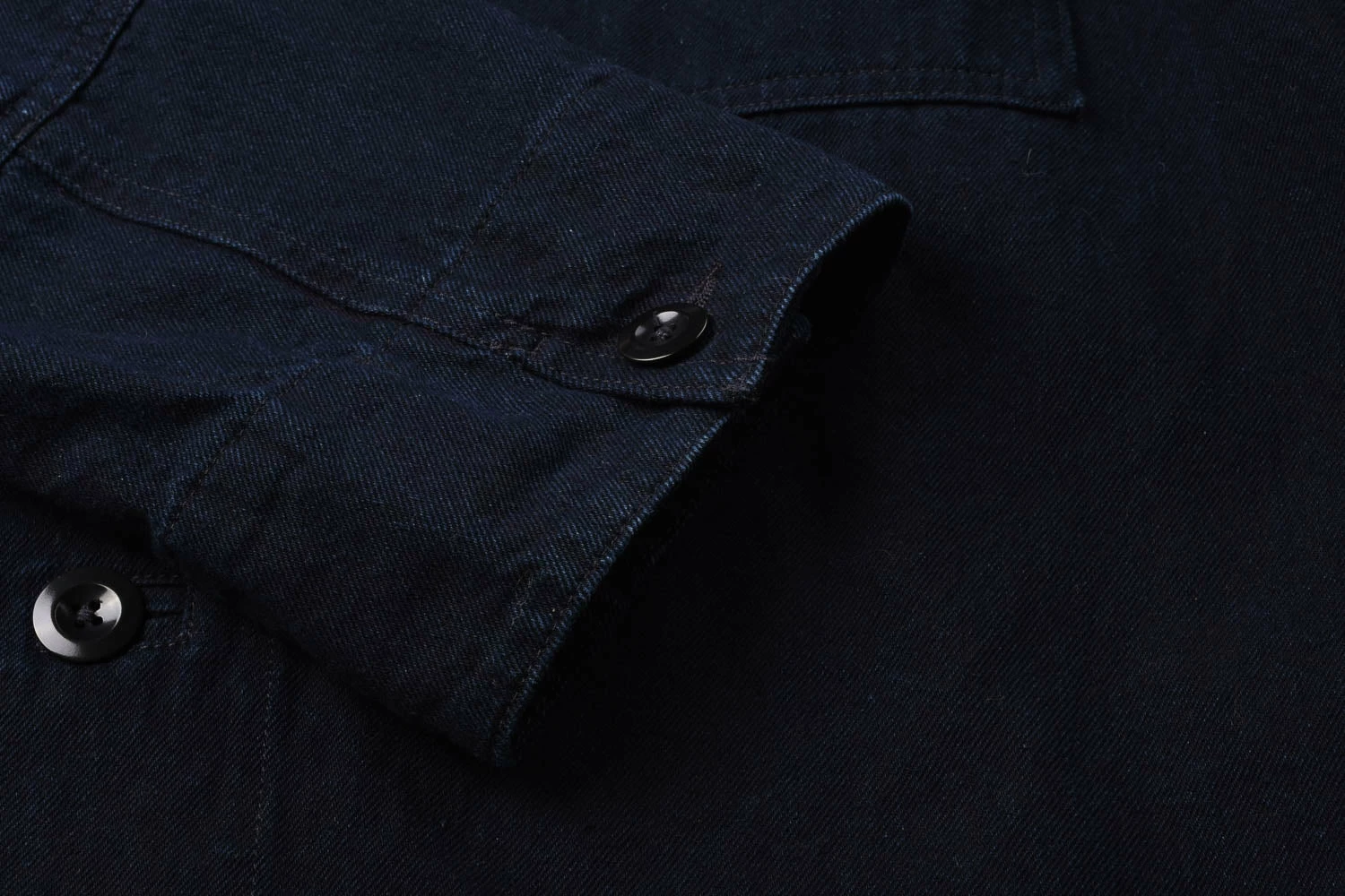 USED M.H.L. CHORE SHIRT - INDIGO 8 USED M.H.L. CHORE SHIRT - INDIGO - Image 6