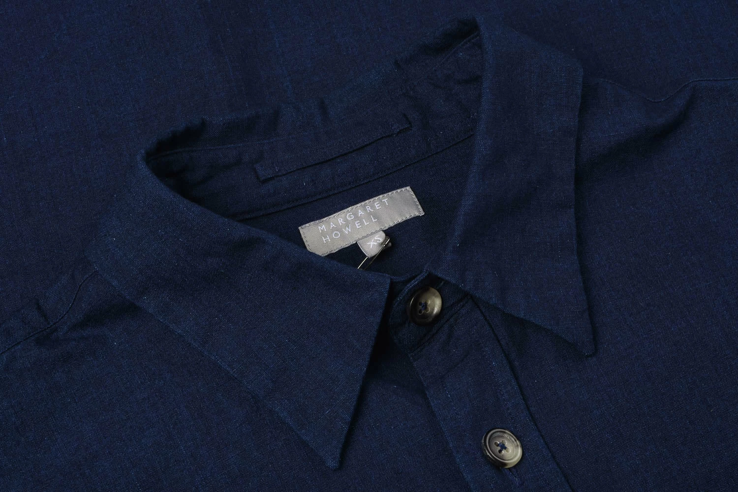 USED MARGARET HOWELL BASIC SHIRT - INDIGO 4 USED MARGARET HOWELL BASIC SHIRT - INDIGO - Image 2