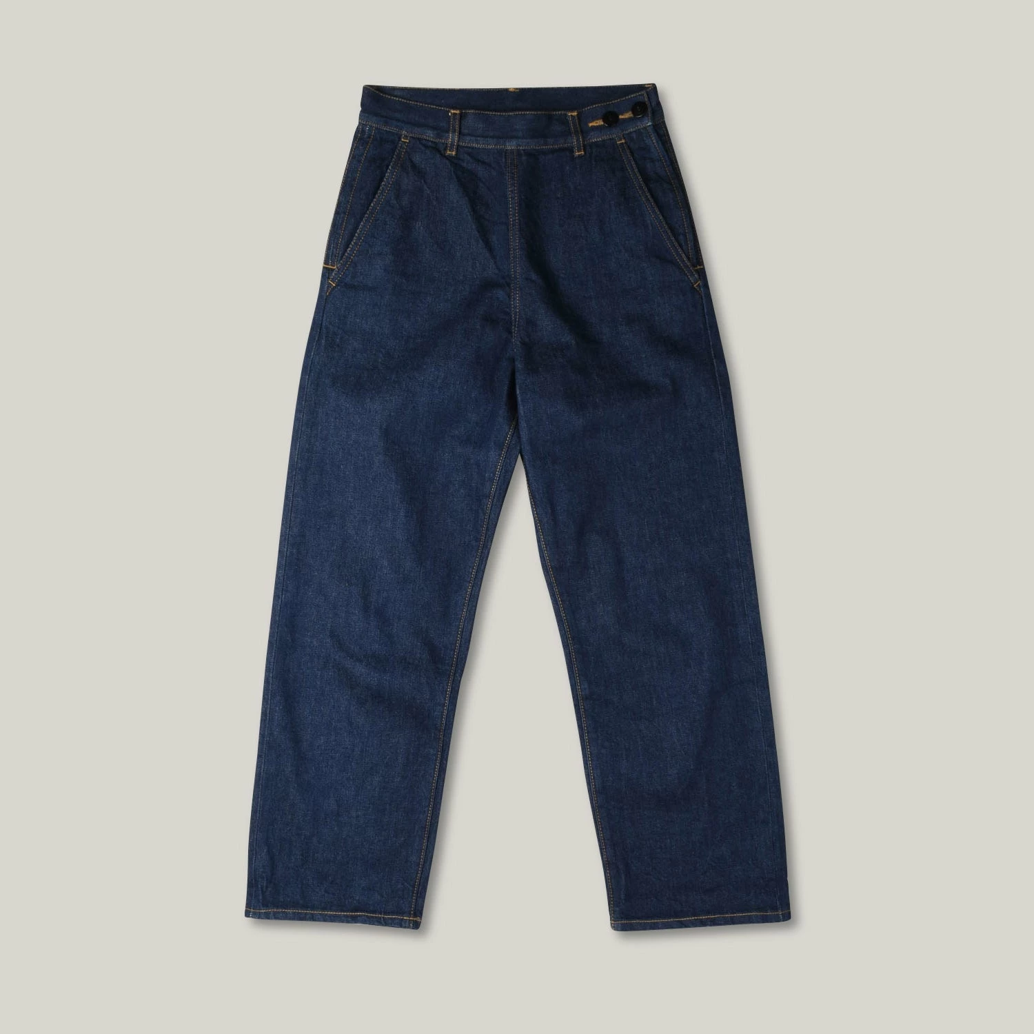 USED PEPPINO WORKWEAR DENIM CHINO FOR HER - INDIGO 3 USED PEPPINO WORKWEAR DENIM CHINO FOR HER - INDIGO