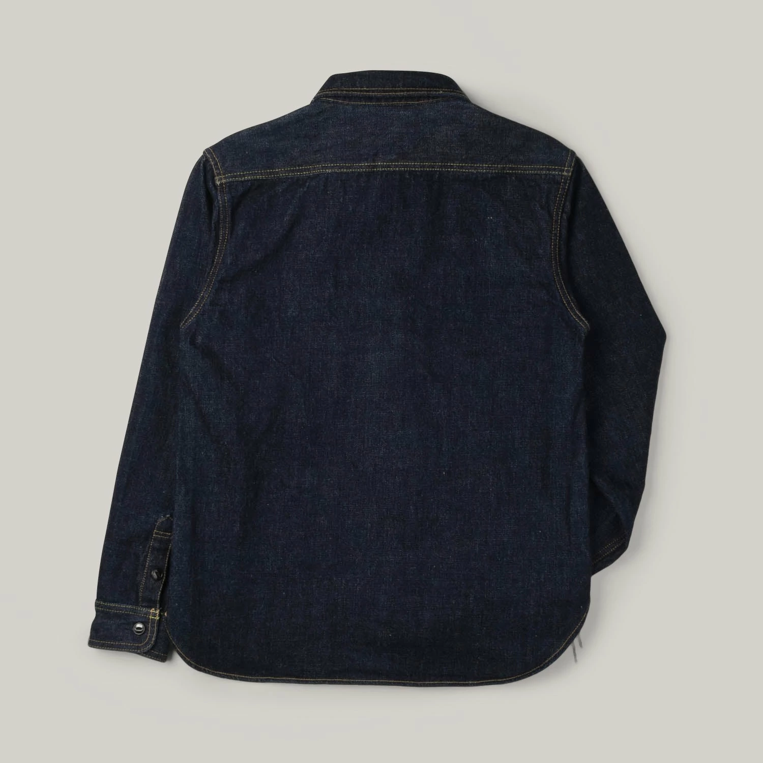 USED STUDIO D'ARTISAN DENIM WORK SHIRT 4 USED STUDIO D'ARTISAN DENIM WORK SHIRT - Image 2