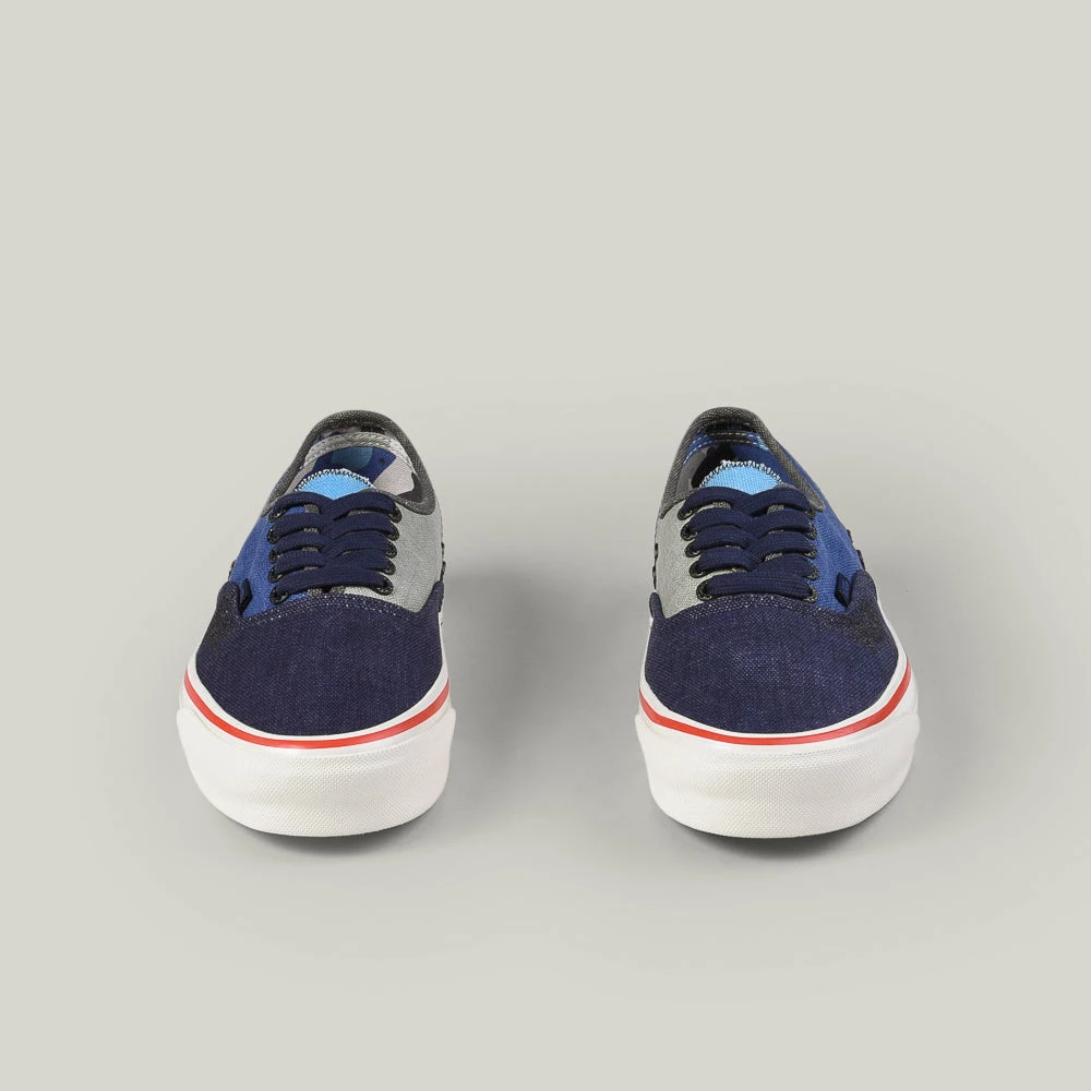 VANS VAULT X NIGEL CABOURN OG AUTHENTIC LX - CRAZY NAVY MIX 4 VANS VAULT X NIGEL CABOURN OG AUTHENTIC LX - CRAZY NAVY MIX - Image 2