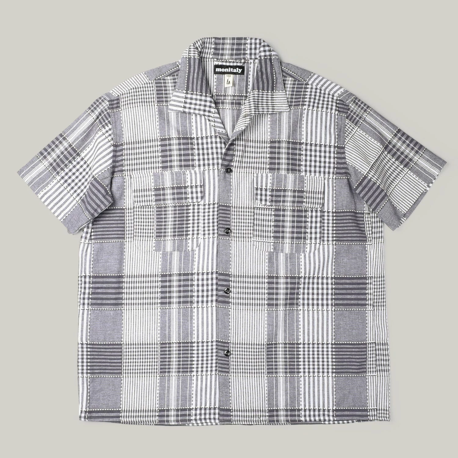 MONITALY 50'S MILANO SHIRT S/S - BEACH LEOPARD 3 MONITALY 50'S MILANO SHIRT S/S - BEACH LEOPARD