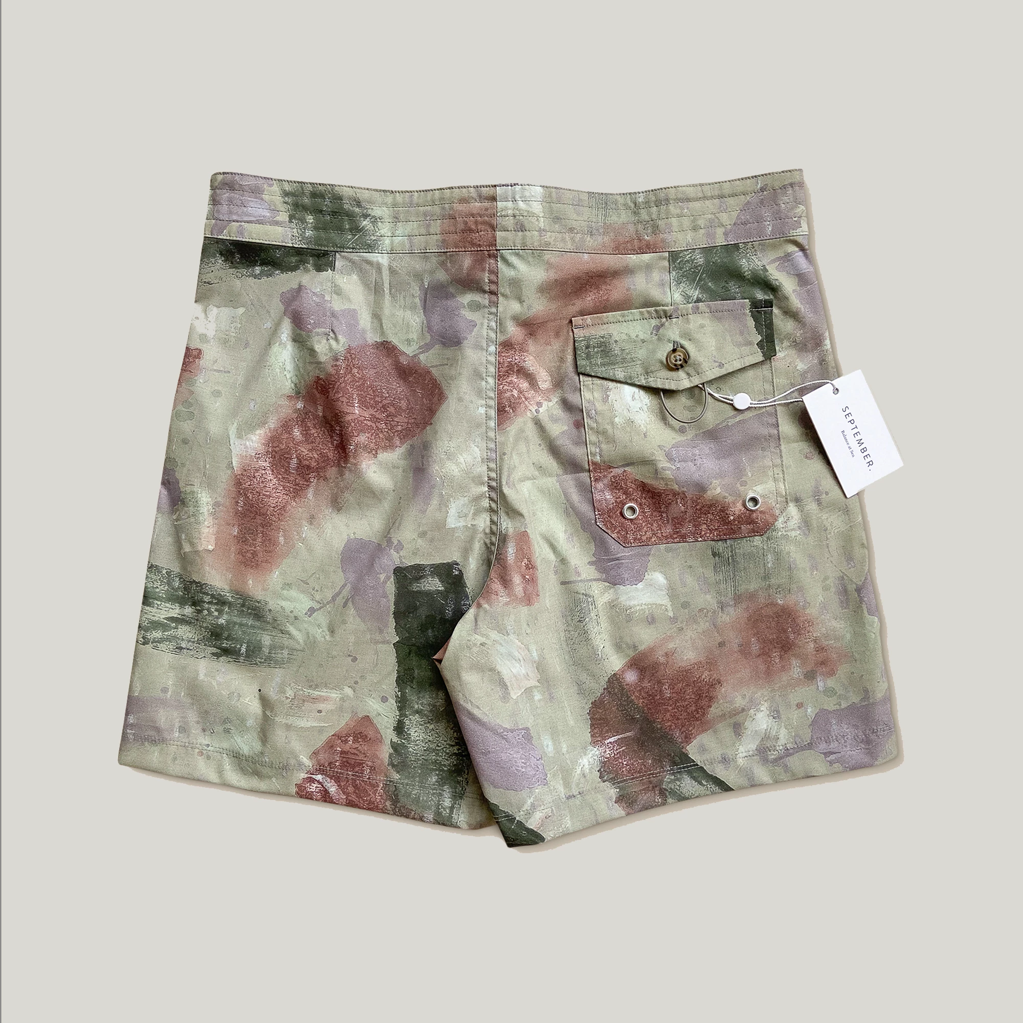 W'MENSWEAR X SEPTEMBER GREENOUGH BOARDSHORT - SEAFOAM GREEN 6 W'MENSWEAR X SEPTEMBER GREENOUGH BOARDSHORT - SEAFOAM GREEN - Image 4