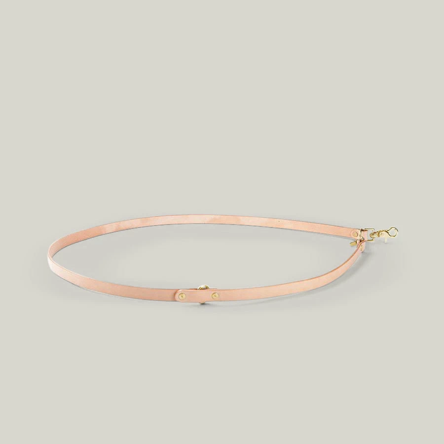 TANNER GOODS CONVERTIBLE CANINE LEAD - NATURAL/BRASS 5 TANNER GOODS CONVERTIBLE CANINE LEAD - NATURAL/BRASS - Image 3